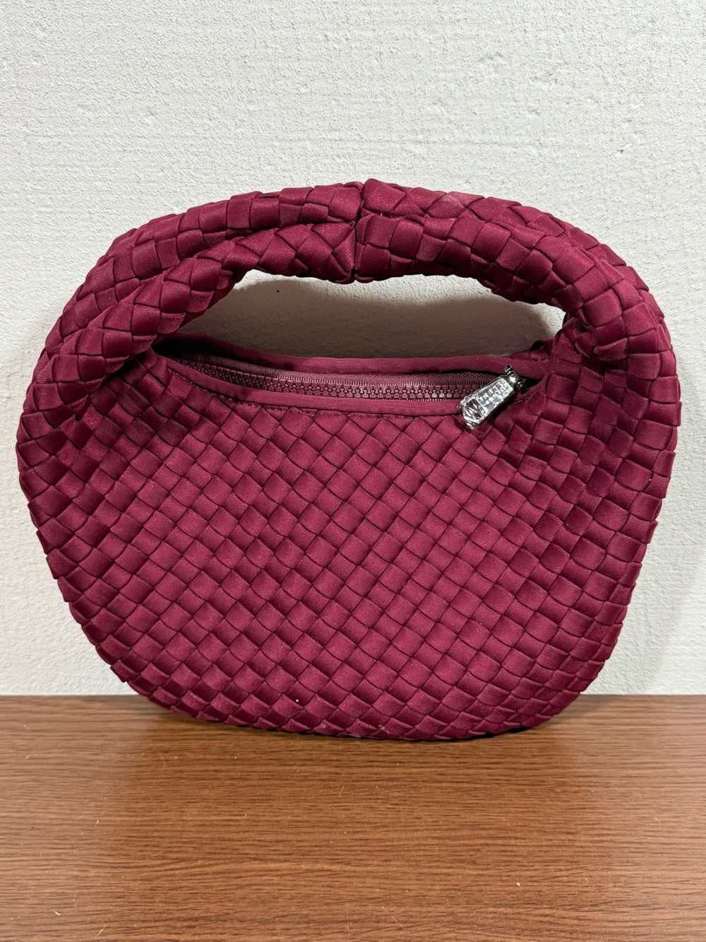 Sol and Solene Small Woven Neoprene Bag